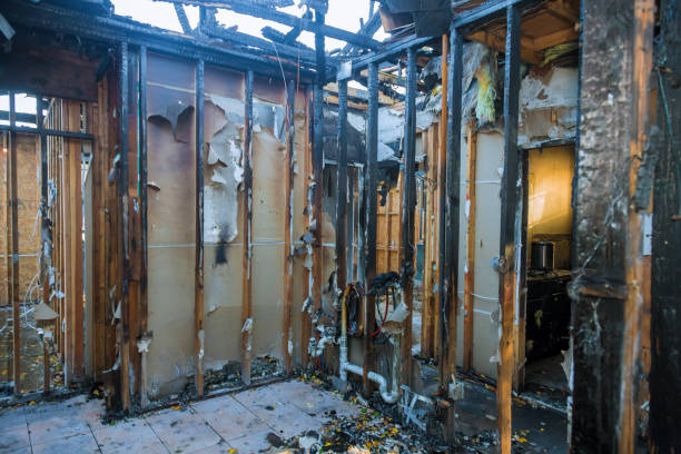 Professional Soot Cleanup technician working in Vermillion, MN